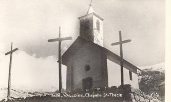 chapelle St thecle autrefois 